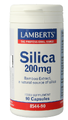 Lamberts Silica Kiezelzuur 200mg Vegacapsules 90VCP Lamberts Silica Kiezelzuur 200mg Vegacapsules 90VCP