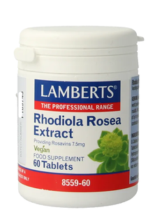 Lamberts Rhodiola Rosea Extract Tabletten 60TB Lamberts Rhodiola Rosea Extract Tabletten 60TB