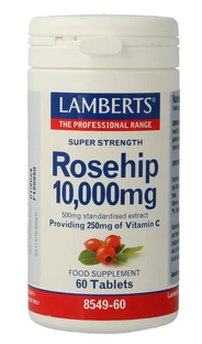 Lamberts Rozenbottel 10.000mg Tabletten 60TB Lamberts Rozenbottel 10.000mg Tabletten 60TB