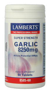 Lamberts Knoflook 8250mg Tabletten 60TB Lamberts Knoflook 8250mg Tabletten 60TB