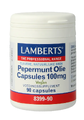 Lamberts Pepermuntolie 100mg Capsules 90CP