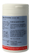 Lamberts L-Lysine 1000mg Tabletten 120TB Zijkant van de verpakking met dosering en gebruiksinstructies.