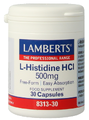Lamberts L-Histidine HCI 500mg Capsules 30CP