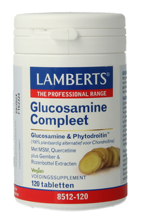 Lamberts Glucosamine Compleet Tabletten 120TB Lamberts Glucosamine Compleet Tabletten 120TB