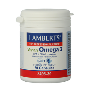 Lamberts Vegan Omega 3 Capsules 30CP Lamberts Vegan Omega 3 Capsules 30CP