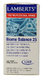 Lamberts Bioom Balans 25 Capsules 60CP Extra zijkant verpakking Bioom Balans 25 met details over bacteriestammen
