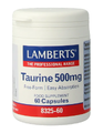 Lamberts Taurine 500mg Capsules 60VCP Lamberts Taurine 500mg Capsules 60VCP