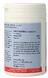 Lamberts Betaïne HCl met Pepsine Tabletten 180TB Achterkant Betaïne HCl verpakking met ingrediënten en specificaties
