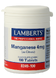 Lamberts Mangaan 4mg Tabletten 100TB 