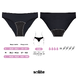 Solite Menstruatieondergoed Bikini Maat  L 1ST maattabel