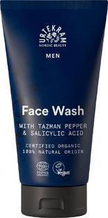 Urtekram Men Facewash With Tazman Pepper Salicylic Acid 150ML Urtekram Men Facewash With Tazman Pepper Salicylic Acid 150ML