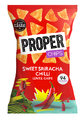 PROPER Sweet Sriracha Chilli Lentil Chips 85GR PROPER Sweet Sriracha Chilli Lentil Chips 85GR