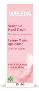 Weleda Sensitive Hand Cream Parfumvrij 50ML Weleda Sensitive Hand Cream Parfumvrij 50ML