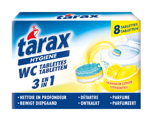 Tarax WC Tabletten 3 in 1 200GR Tarax WC Tabletten 3 in 1 200GR