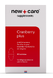 New Care Cranberry Plus Tabletten 60TB verpakking voorzijde New Care Cranberry Plus Tabletten 60TB verpakking voorzijde
