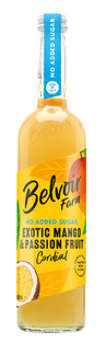 Belvoir Fruit Farms Belvoir Farm Exotic Mango & Passionfruit Siroop 500ML Belvoir Fruit Farms Belvoir Farm Exotic Mango & Passionfruit Siroop 500ML