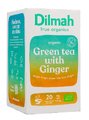 Dilmah Organic Green Tea Ginger 20ZK