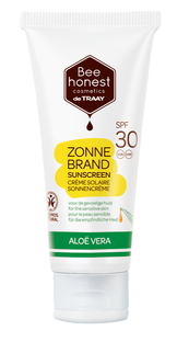 Bee Honest Zonnebrandcrème Aloë Vera SPF30 100ML Bee Honest Zonnebrandcrème Aloë Vera SPF30 100ML