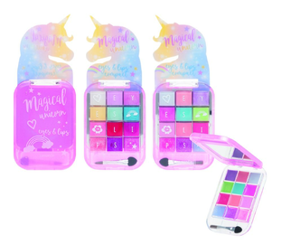 Casuelle Magical Unicorn Eyes & Lips Make Up Setje 1ST Casuelle Magical Unicorn Eyes & Lips Make Up Setje 1ST