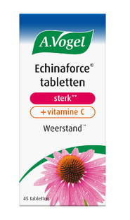 De Online Drogist A.Vogel Echinaforce sterk** + Vitamine C Tabletten 45ST aanbieding