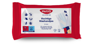 HeltiQ Vochtige Washandjes 20ST HeltiQ Vochtige Washandjes 20ST
