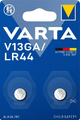 Varta V13GA / LR44 Alkaline Knoopcel-batterij 2ST Varta V13GA / LR44 Alkaline Knoopcel-batterij 2ST