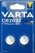 Varta Lithium CR2032 Knoopcel-batterij 2ST Varta Lithium CR2032 Knoopcel-batterij 2ST