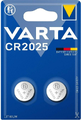 Varta Lithium CR2025 Knoopcel-batterij 2ST Varta Lithium CR2025 Knoopcel-batterij 2ST
