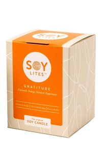 Soylites Soycandle Gratitude - Patchouli, Orange, Neroli & Peppermint 70ML Soylites Soycandle Gratitude - Patchouli, Orange, Neroli & Peppermint 70ML