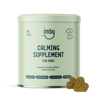 Imby Calming Supplement For Dogs Kauwtabletten 90KTB Imby Calming Supplement For Dogs Kauwtabletten 90KTB