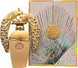 Lattafa Afeef Eau de Parfum 100ML Parfumfles met de verpakking ernaast