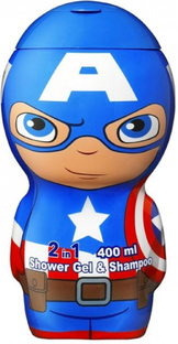 Disney 2-in-1 Shower Gel & Shampoo Captain America 400ML Disney 2-in-1 Shower Gel & Shampoo Captain America 400ML