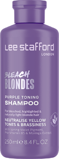 Lee Stafford Bleach Blondes Purple Toning Shampoo 250ML Lee Stafford Bleach Blondes Purple Toning Shampoo 250ML