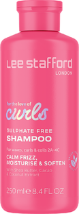 Lee Stafford For The Love Of Curls Sulfate Free Shampoo 250ML Lee Stafford For The Love Of Curls Sulfate Free Shampoo 250ML