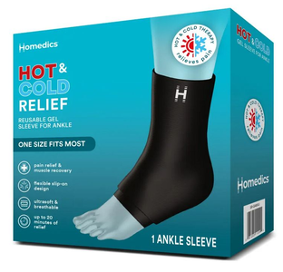 Homedics Hot & Cold Relief Enkel Gelkompres 1ST Homedics Hot & Cold Relief Enkel Gelkompres 1ST