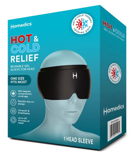 Homedics Hot & Cold Relief Hoofd Gelkompres 1ST Homedics Hot & Cold Relief Hoofd Gelkompres 1ST