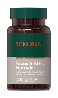 Bonusan Focus & Alert Formule Capsules 40CP Bonusan Focus & Alert Formule Capsules 40CP