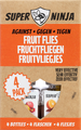 Super Ninja Fruitvliegjesval 4ST Super Ninja Fruitvliegjesval 4ST