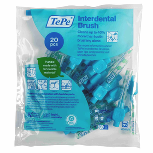 TePe Interdentale Rager Original Blauw 0,6 mm 20ST TePe Interdentale Rager Original Blauw 0,6 mm 20ST