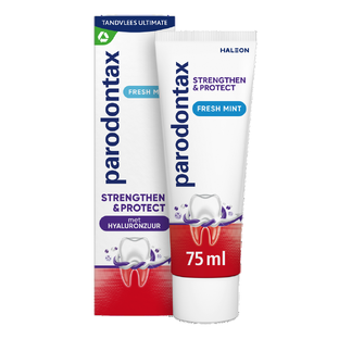 Parodontax Strengthen & Protect Fresh Mint Tandpasta 75ML Parodontax Strengthen & Protect Fresh Mint Tandpasta 75ML