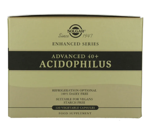 Solgar Advanced 40+ Acidophilus Capsules 120VCP Solgar Advanced 40+ Acidophilus Capsules 120VCP