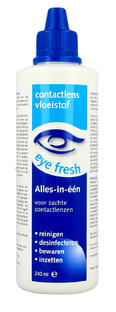 Eye Fresh Lenzenvloeistof Alles-In-1 Zacht 240ML Eye Fresh Lenzenvloeistof Alles-In-1 Zacht 240ML