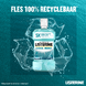 Listerine Mondspoeling Cool Mint 500ML Fles listerine met recycle pijlen Listerine Mondspoeling Cool Mint 500ML Fles listerine met recycle pijlen