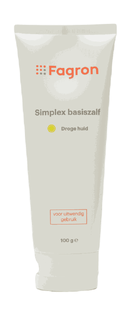 Fagron Simplex Basiszalf Droge Huid 100GR Fagron Simplex Basiszalf Droge Huid 100GR