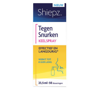 Shiepz Tegen Snurken Keelspray 23.5ML Shiepz Tegen Snurken Keelspray 23.5ML