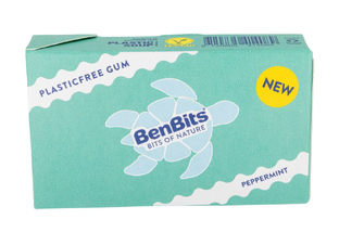Benbits Peppermint Kauwgom 18GR Benbits Peppermint Kauwgom 18GR