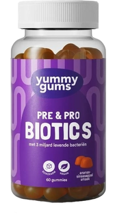 Yummygums Pre & Pro Biotics Gummies 60ST Yummygums Pre & Pro Biotics Gummies 60ST