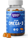 Yummygums Vegan Omega-3 Gummies 45ST Verpakking met gummies