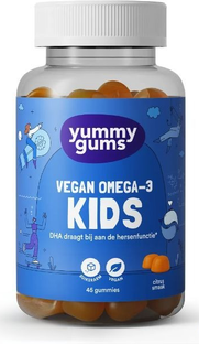 Yummygums Vegan Omega-3 Kids Gummies 45ST Yummygums Vegan Omega-3 Kids Gummies 45ST