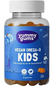 Yummygums Vegan Omega-3 Kids Gummies 45ST Yummygums Vegan Omega-3 Kids Gummies 45ST
